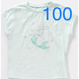 アプレレクール(apres les cours)のアプレレクール　ディズニーキャラクターTシャツ　プリンセス　アリエル　100(Tシャツ/カットソー)
