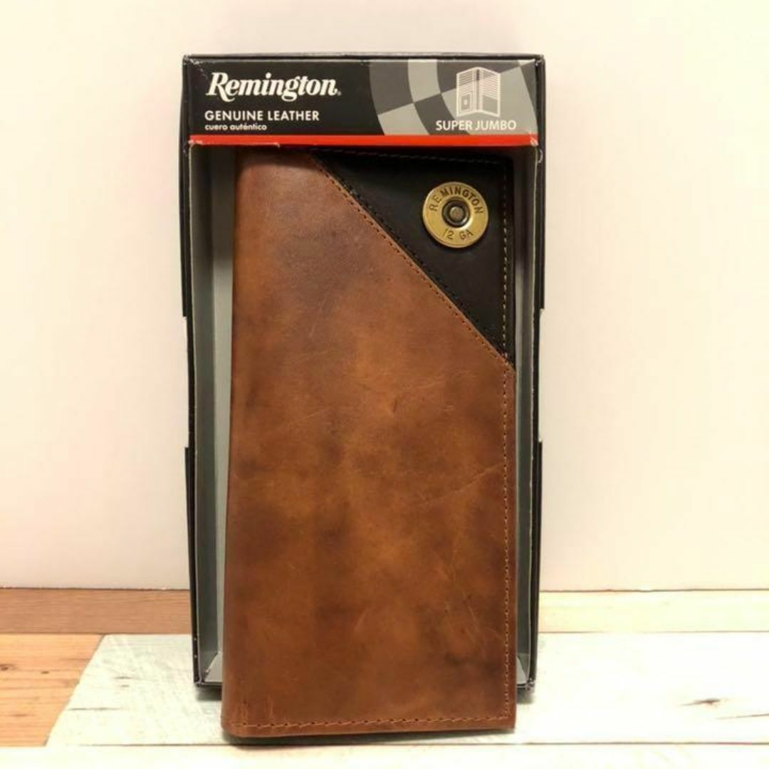 貴重】レミントン/長財布/Remington /アメカジ/メンズ /ブラウン 貴重】レミントン/長財布/Remington /アメカジ/メンズ /ブラウン