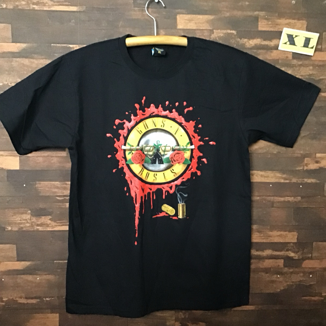 ガンズアンドローゼズ Tシャツ　XLサイズ　Guns N' Roses メンズのトップス(Tシャツ/カットソー(半袖/袖なし))の商品写真