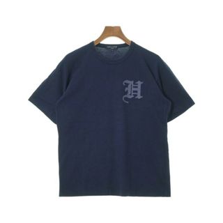 コムデギャルソンオム(COMME des GARCONS HOMME)のCOMME des GARCONS HOMME Tシャツ・カットソー S 紺 【古着】【中古】(Tシャツ/カットソー(半袖/袖なし))