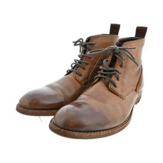 クラークス(Clarks)のclarks クラークス ブーツ 7 1/2(25.5cm位) 茶系 【古着】【中古】(ブーツ)