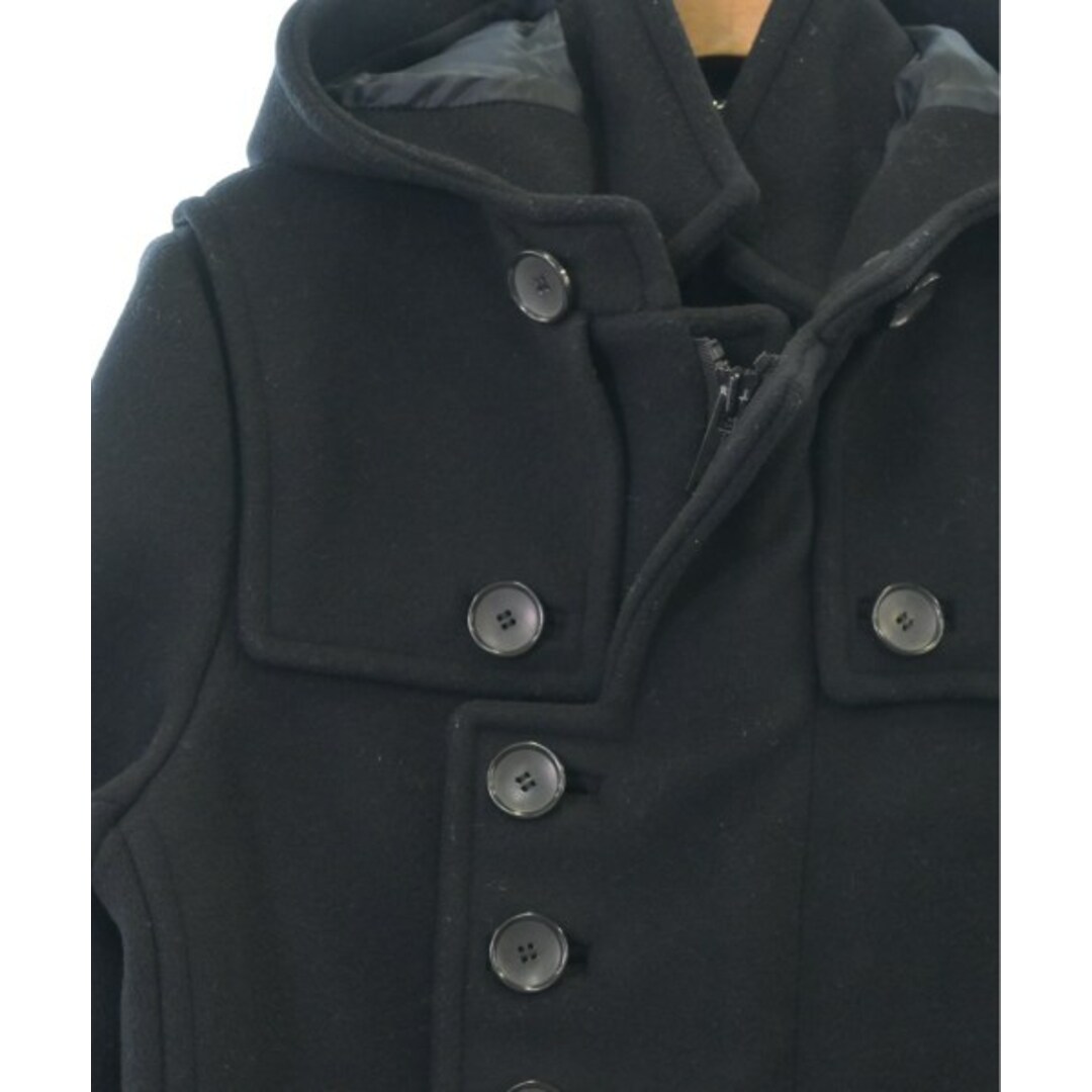 Balenciaga(バレンシアガ)のBALENCIAGA バレンシアガ ピーコート 44(S位) 黒 【古着】【中古】 メンズのジャケット/アウター(ピーコート)の商品写真