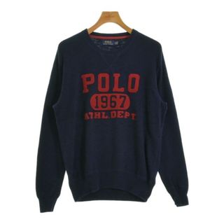 ポロラルフローレン(POLO RALPH LAUREN)のPolo Ralph Lauren ニット・セーター -(XL位) 紺 【古着】【中古】(ニット/セーター)