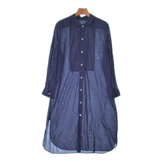 トリココムデギャルソン(tricot COMME des GARCONS)のtricot COMME des GARCONS シャツワンピース S 紺 【古着】【中古】(その他)