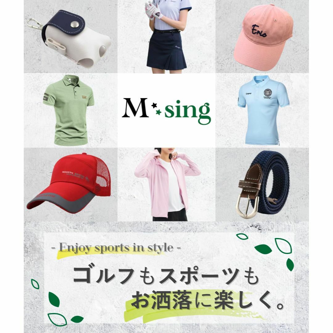 [M:sing] [エムシング] 7色展開 半袖 リネン風 ブラウス 無地 カッ レディースのファッション小物(その他)の商品写真