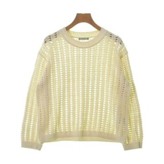 セオリーリュクス(Theory luxe)のtheory luxe ニット・セーター 38(M位) ベージュ 【古着】【中古】(ニット/セーター)