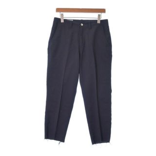 ユナイテッドアローズアンドサンズ(UNITED ARROWS & SONS)のUNITED ARROWS&SONS スラックス S 黒 【古着】【中古】(スラックス)