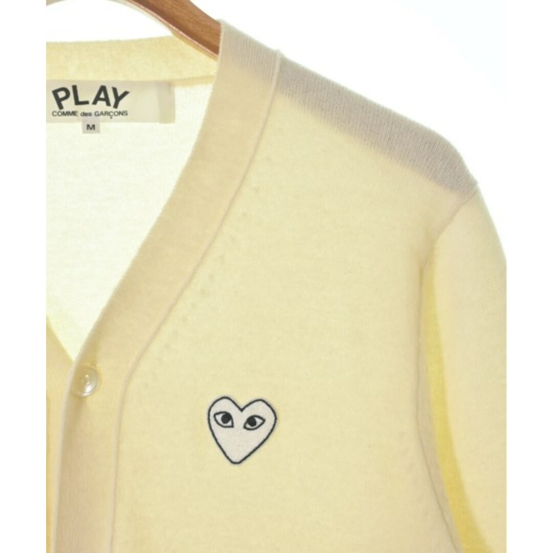 PLAY COMME des GARCONS カーディガン M アイボリー 【古着】【中古】 メンズのトップス(カーディガン)の商品写真