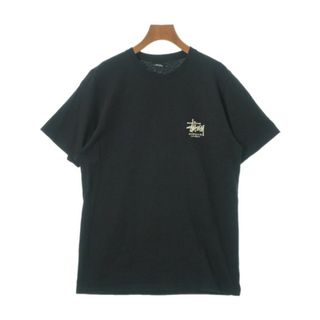 STUSSY - STUSSY ステューシー Tシャツ・カットソー S 黒 【古着】【中古】