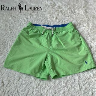 ポロラルフローレン(POLO RALPH LAUREN)のラルフローレン　水着　グリーン　ポニー刺繍　ショートパンツ　グリーンサーフパンツ(その他)