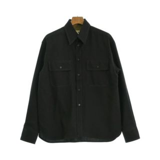 マルニ(Marni)のMARNI マルニ カジュアルシャツ 48(L位) 黒 【古着】【中古】(シャツ)