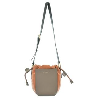 マルニ(Marni)のMARNI マルニ ショルダーバッグ - 茶xオレンジ等 【古着】【中古】(ショルダーバッグ)