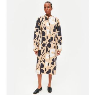 マリメッコ(marimekko)の【未使用】マリメッコ Aslaug Leikkokukk ワンピース 36(ひざ丈ワンピース)