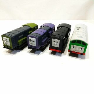 プラレールトーマス(プラレールトーマス)の廃盤 トーマス プラレール 4両 まとめ売り(鉄道模型)