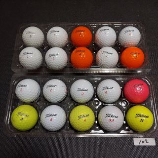 タイトリスト(Titleist)の【102】ロストボール　タイトリスト　20球(その他)