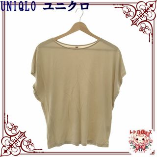 ユニクロ(UNIQLO)のUNIQLO ユニクロ Tシャツ シャツ 半袖 フレンチスリーブ クルーネック(Tシャツ(半袖/袖なし))