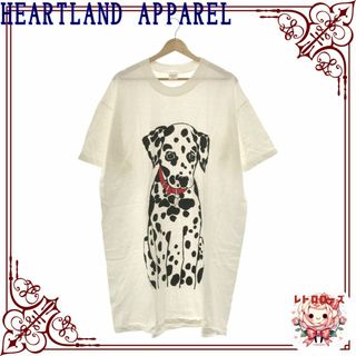 トップス(Topps)のHEARTLAND APPAREL Tシャツ トップス 半袖 クルーアニマル柄(Tシャツ(半袖/袖なし))