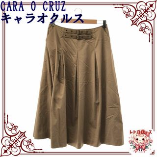 CARA O CRUZ キャラオクルス スカート ロングスカート Ａライン(ロングスカート)