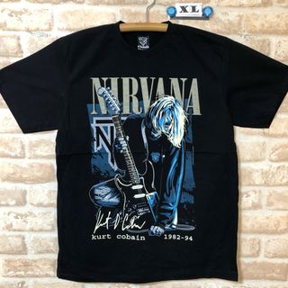 新品　ニルヴァーナ  Tシャツ　XLサイズ　管7(Tシャツ/カットソー(半袖/袖なし))