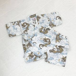 【美品】男の子甚平龍柄100(甚平/浴衣)