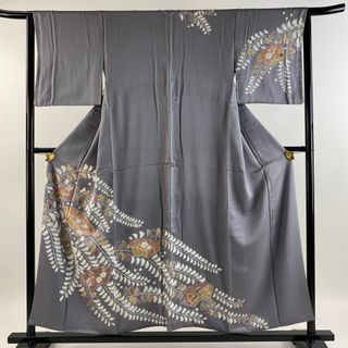 訪問着 身丈153.5cm 裄丈64.5cm 正絹 秀品 【中古】(着物)