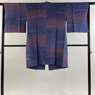 道中着 身丈95.5cm 裄丈64.5cm 正絹 美品 秀品 【中古】(着物)