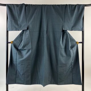 男着物 身丈145cm 裄丈72cm 正絹 秀品 【中古】(着物)