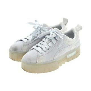 プーマ(PUMA)のPUMA プーマ スニーカー 23cm ライトグレー 【古着】【中古】(スニーカー)