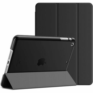 【色:ブラック】JEDirect iPad mini 1 2 3 ケース 三つ折(タブレット)
