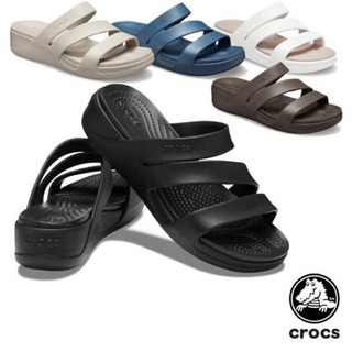 crocs - クロックス　crocs モントレー　ブラック　25cm 中古　半額