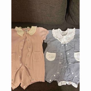 赤ちゃん用夏服ロンパース6枚セット(ロンパース)