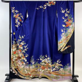 振袖 身丈163cm 裄丈67.5cm 正絹 名品 【中古】(着物)