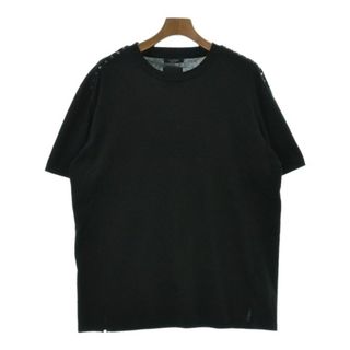 VALENTINO ヴァレンティノ Tシャツ・カットソー XL 黒 【古着】【中古】