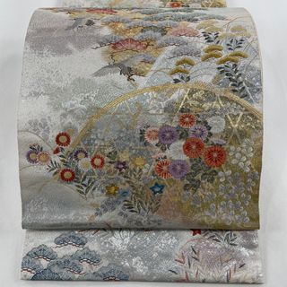 袋帯 美品 秀品 六通 正絹 【中古】