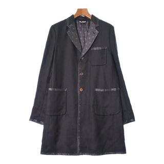 ブラックコムデギャルソン(BLACK COMME des GARCONS)のBLACK COMME des GARCONS コート（その他） L 黒 【古着】【中古】(その他)