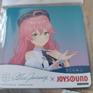 ホロライブ(hololive)のさくらみこ❌JOYSOUND コースター(キャラクターグッズ)