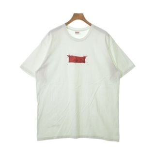 シュプリーム(Supreme)のSupreme シュプリーム Tシャツ・カットソー XL 白 【古着】【中古】(Tシャツ/カットソー(半袖/袖なし))