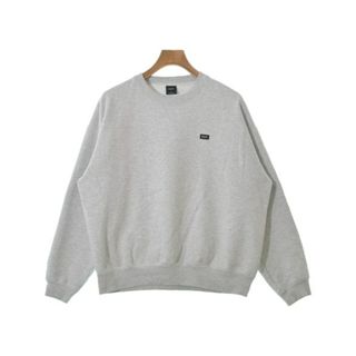 HUF ハフ スウェット M ライトグレー 【古着】【中古】