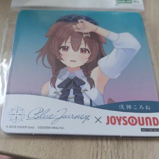 ホロライブ(hololive)の戌神ころね❌JOYSOUND コースター(キャラクターグッズ)