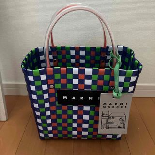 Marni - MARNI💙マルニカゴバッグトートストローマーケット