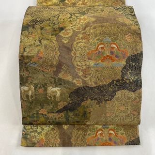 袋帯 美品 秀品 六通 正絹 【中古】(帯)