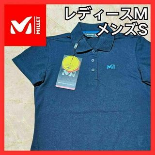 MILLET ミレー Tシャツ ポロシャツ ブラック 半袖 アウトドア スポーツ(ウェア)