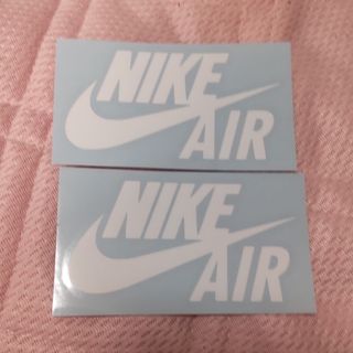 ナイキエア 10cm  2枚SET NIKE AIR カッティングステッカー(その他)