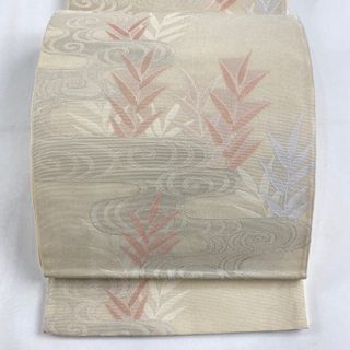 袋帯 美品 秀品 六通 正絹 【中古】(帯)