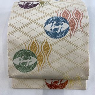 袋帯 秀品 六通 正絹 【中古】(帯)