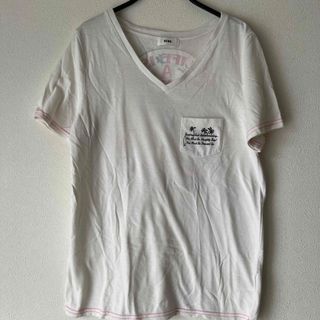 ロデオクラウンズ(RODEO CROWNS)のRODEO CROWNS半袖VネックTシャツM(Tシャツ(半袖/袖なし))