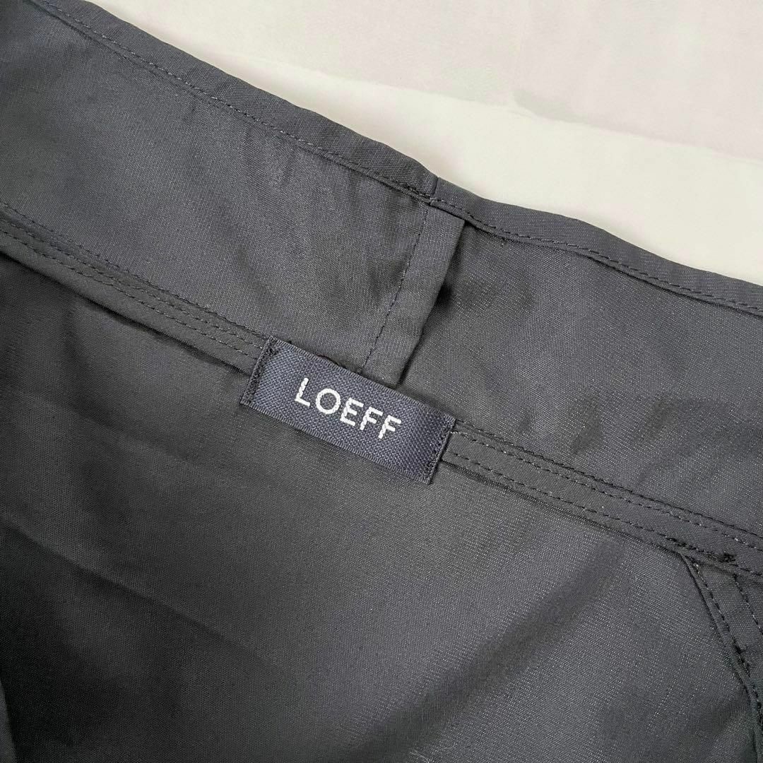 22AW美品＜LOEFF（ロエフ）＞TC ブロード オフタートル ブラウス レディースのトップス(シャツ/ブラウス(長袖/七分))の商品写真