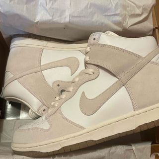 ナイキ(NIKE)の28cm Nikex A.P.C Dunk High Linen アーペーセー(スニーカー)