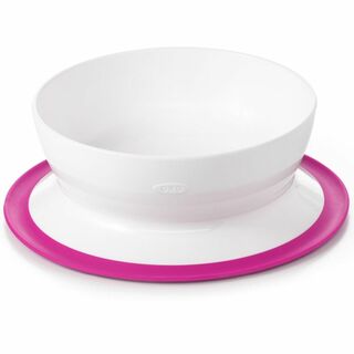 【色:ピンク】OXO Tot オクソートット くっつく シリアルボウル ピンク (調理道具/製菓道具)