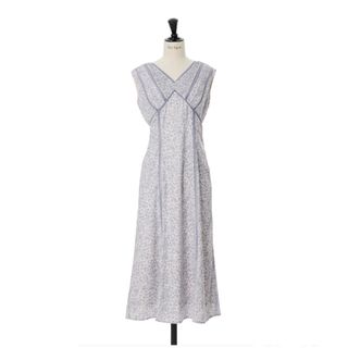 ハーリップトゥ(Her lip to)のHer lip to Lace Trimmed Floral Dress(ロングワンピース/マキシワンピース)